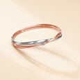 My Embrace bangle, Slim, 2 Diamonds,,hi-res image number null