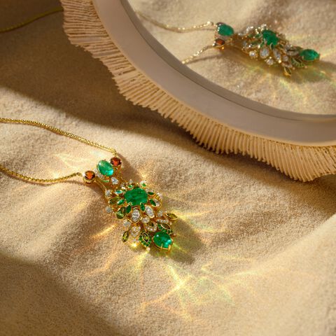 Emerald Reverie​ Necklace