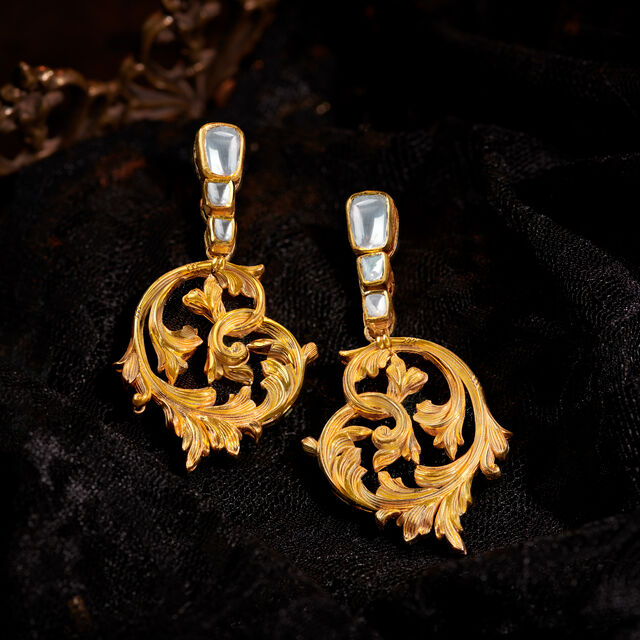 Vines of Acanthus Earrings,,hi-res image number null