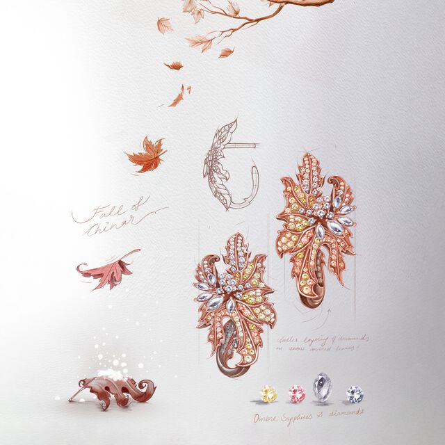 Autumn Glow Earrings,,hi-res image number null