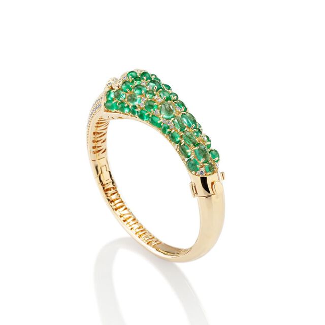 A Champagne Twirl Bangle,,hi-res image number null