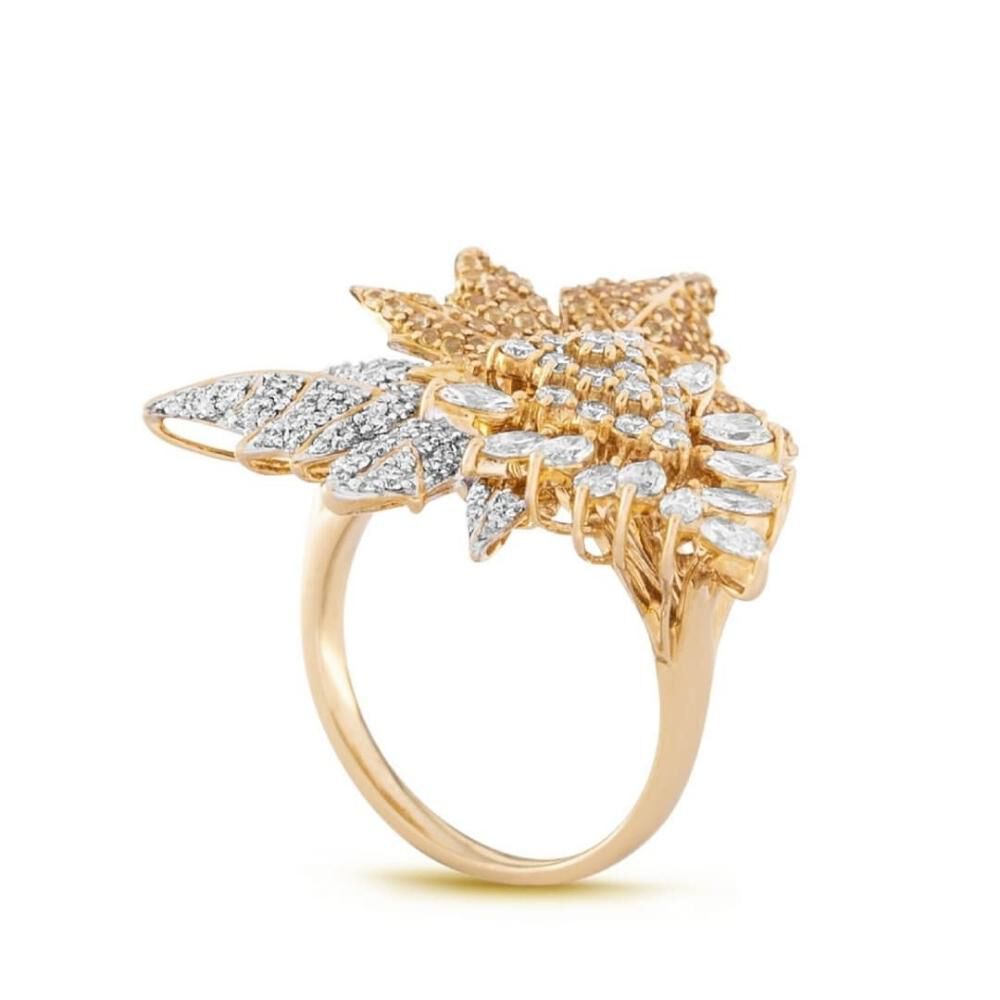 Autumn Chinar Ring | Zoya A TATA Product