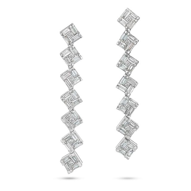 Flow into the light Earrings,,hi-res image number null
