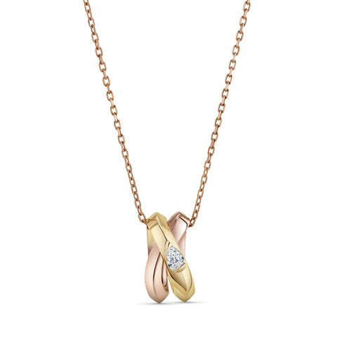 My Embrace pendant, 1 Diamond