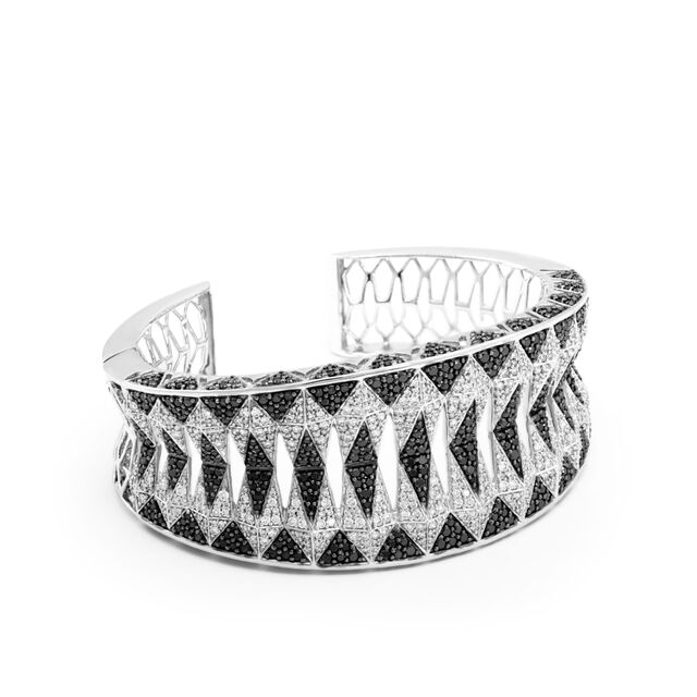 Zebra Cuff Bangle,,hi-res image number null