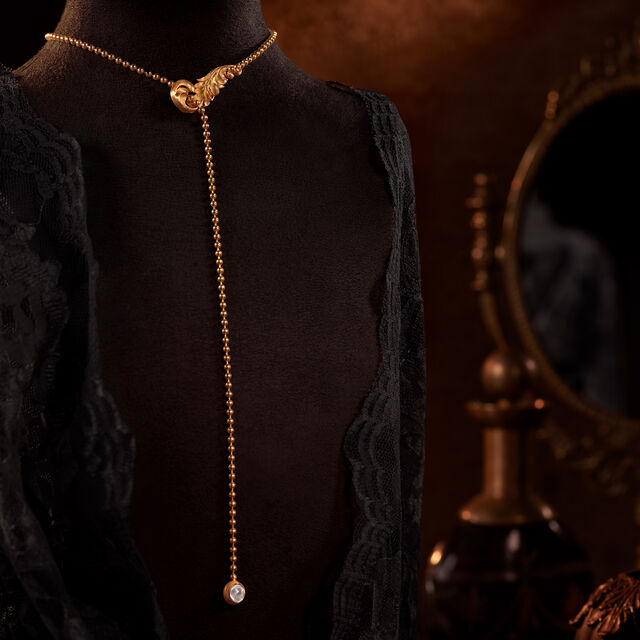Enchanted Feather Necklace,,hi-res image number null