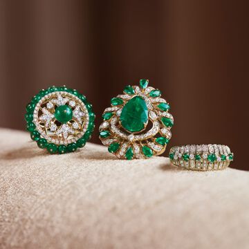 Emerald Tango Ring