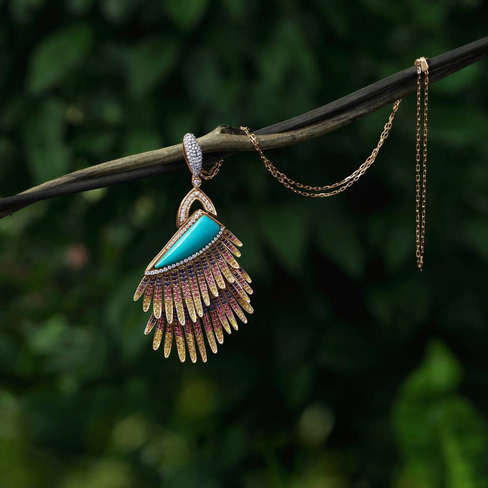 Macaw necklace store