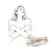 My Embrace ring, Slim, 1 diamond,,hi-res image number null