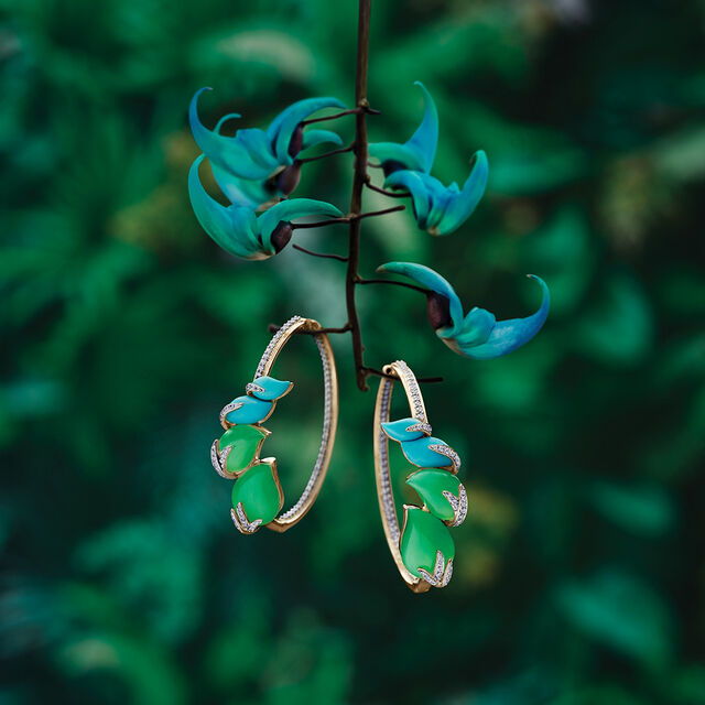 Jade Vines Earrings,,hi-res image number null