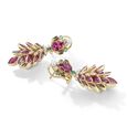 Crimson Heart​ Earrings,,hi-res image number null