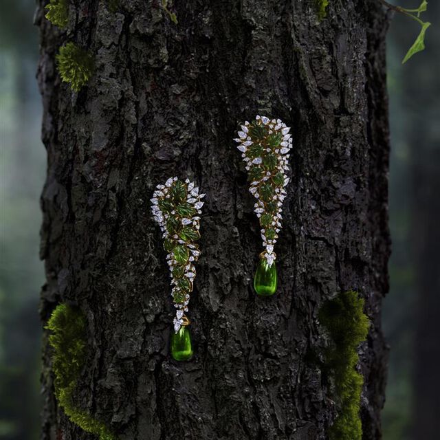 Tree Vines Earrings,,hi-res image number null