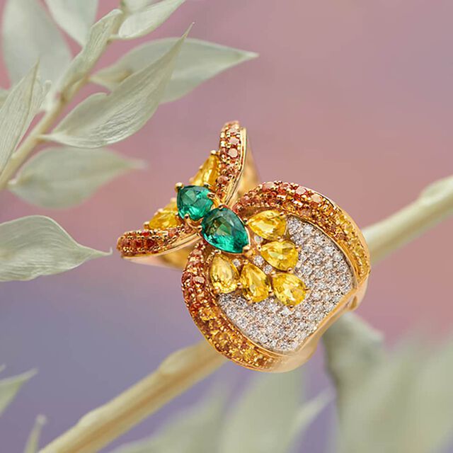 Swallowtail Butterfly Ring,,hi-res image number null