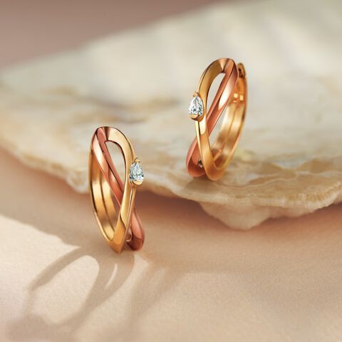 My Embrace Earring, 1 Diamond