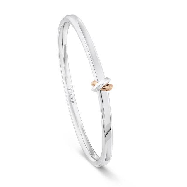 My Embrace Platinum Bangle Mini,,hi-res image number null