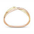 My Embrace bangle, Slim, 2 diamonds,,hi-res image number null