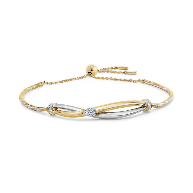 My Embrace bracelet, 1 diamond,,hi-res image number null