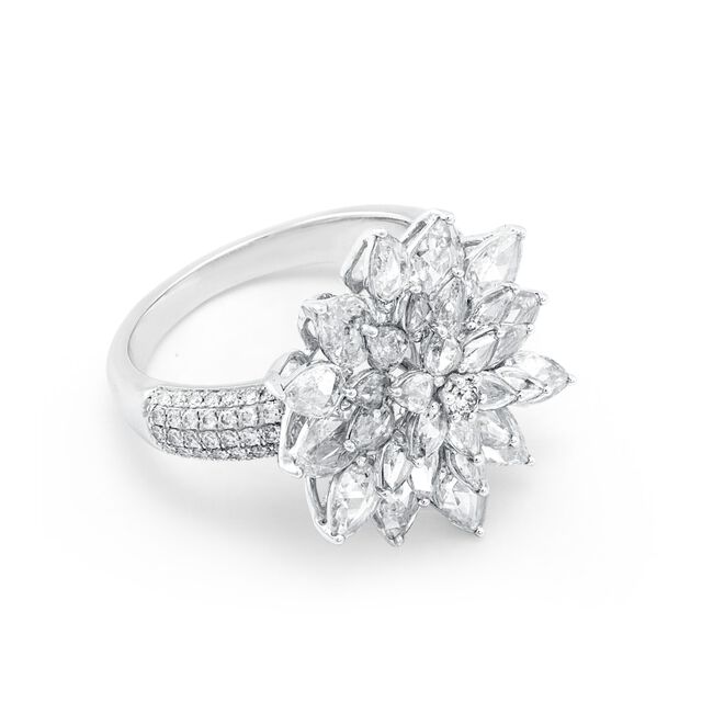 Blooming Solitaire Ring,,hi-res image number null
