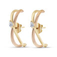 My Embrace Earrings, 1 diamond,,hi-res image number null