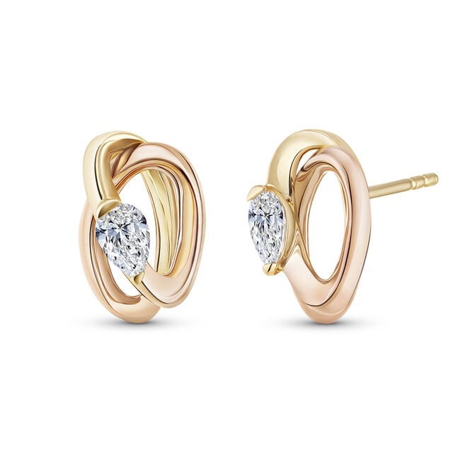 My Embrace Earrings, 1 Diamond,,hi-res image number null