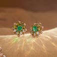 Emerald Reverie Earrings,,hi-res image number null